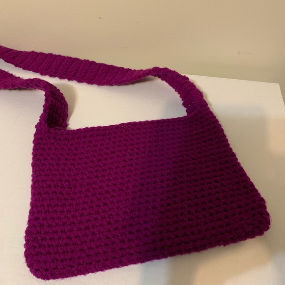 Crossbody Bag Handmade Crochet - Picture 8 of 16